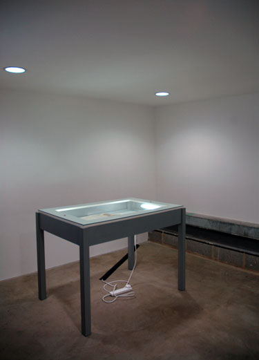 Lower space installation view