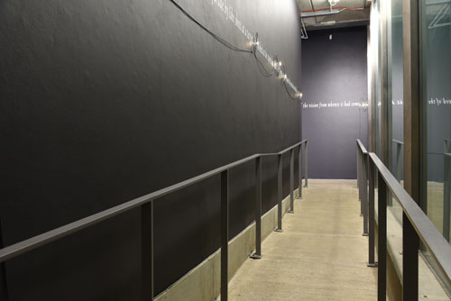 Joseph Kosuth, Seamus Farrell - installation view