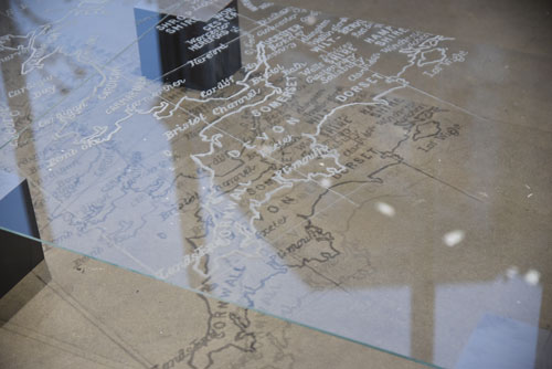 Joseph Kosuth, Seamus Farrell - installation view