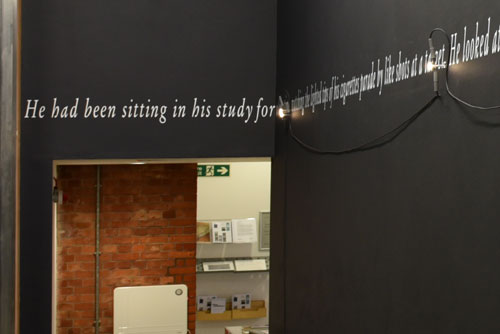 Joseph Kosuth, Seamus Farrell - installation view
