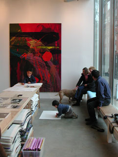 Bruce McLean paintings 01 Feb