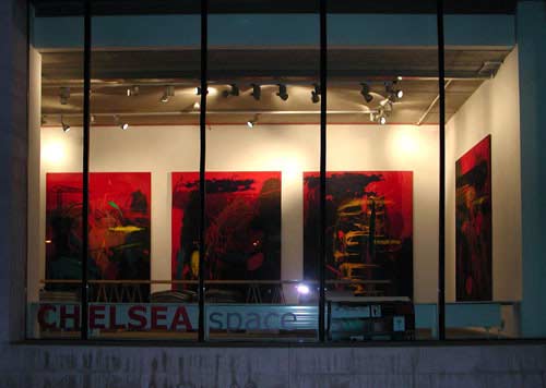 Bruce McLean paintings 01 Feb