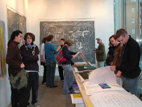 Bruce McLean works on paper and sketch books 15 Feb