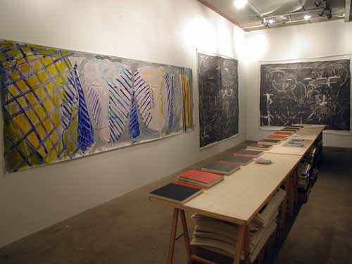 Bruce McLean works on paper and sketch books 15 Feb