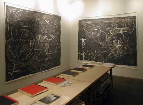 Bruce McLean works on paper and sketch books 15 Feb