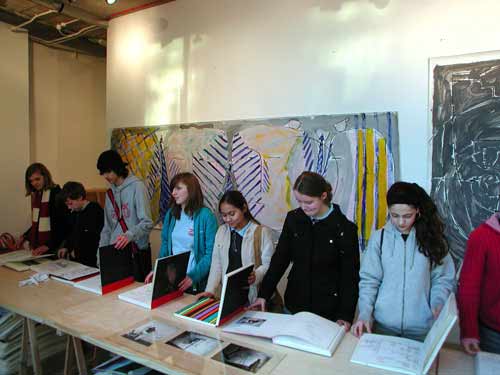 Bruce McLean works on paper and sketch books 15 Feb