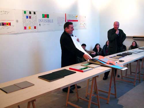 Bruce McLean Book Launch 28 Feb-3 March