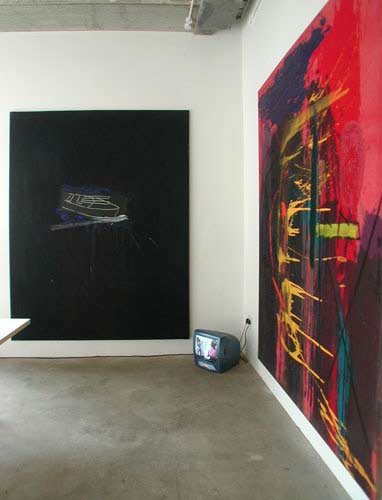 Bruce McLean Final installation 7-11 March