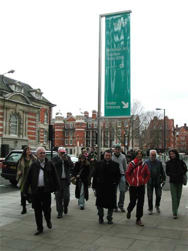 Bruce McLean closing event 11 March