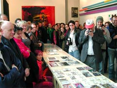 Bruce McLean closing event 11 March