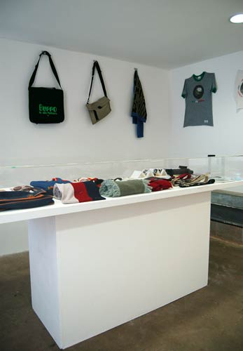 Lower space installation view