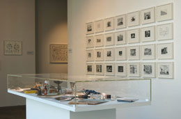 upper gallery space installation view