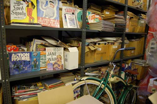 Rock & Roll Public Library: preparing the exhibition