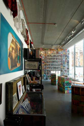 Rock & Roll Public Library: preparing the exhibition