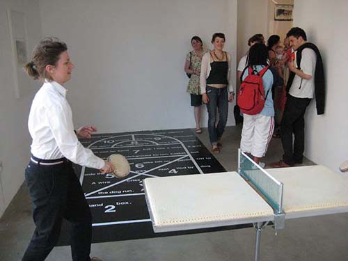 Ping-Pong Dialogues Private view
