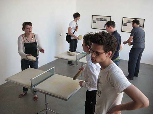 Ping-Pong Dialogues Private view