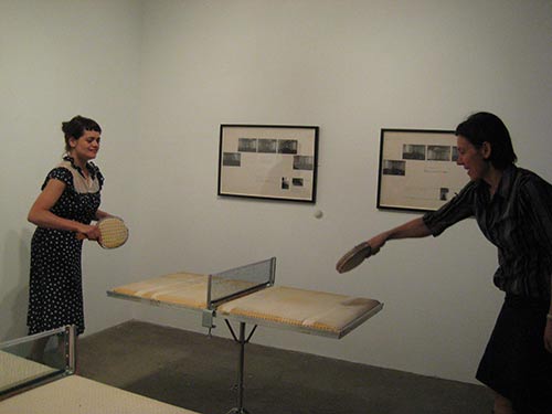 Ping-Pong Dialogues Private view