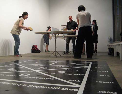 Ping-Pong Dialogues Private view