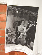 Joe Strummer T Shirt detail