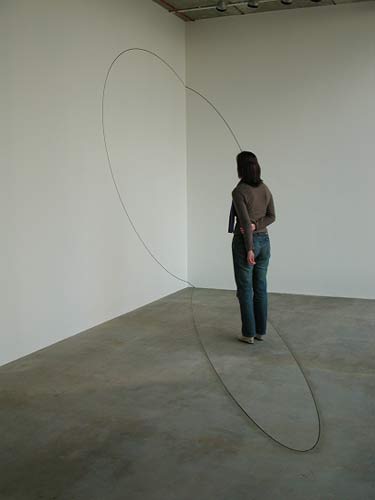 Upper space installation view
